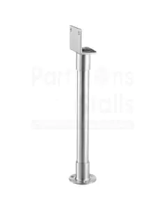 Stainless Steel Adjustable Toilet Splint Bracket Hardware Accessories Bracing Foot Adjustable Bracket Bathroom Partition Bracket 