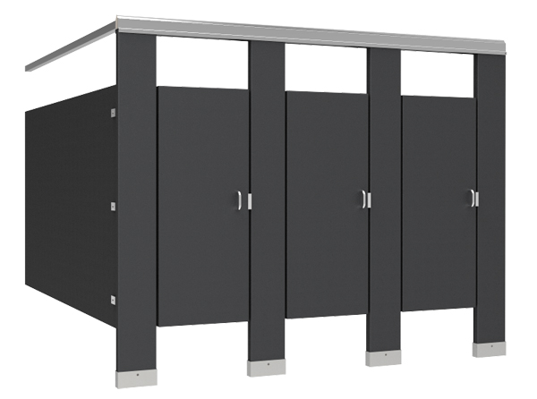 Ampco AJW Bathroom Stalls Ampco AJW Solid Platic Partitions